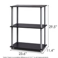 thumbnail image 3 of Turn-N-Tube 3-Tier Compact Multi-Purpose Shelf Display Rack - Set of 2, 3 of 4