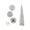 E, variant on 5FT Pop Up Christmas Tree with LED Lights and Tree Topper- Collapsible Artificial Tinsel Pencil Christmas Tree, Skinny Xmas Tree for Indoor Home Apartment Porch Holiday Party Decorations