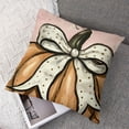 thumbnail image 7 of nygtbtfer Fall Pillow Covers Gold Foil Pumpkin Throw Pillow Case Black Pink Autumn Decorative Cushion Cover for Farmhouse Thanksgiving Home Office Room Couch Sofa Deco White, 7 of 7
