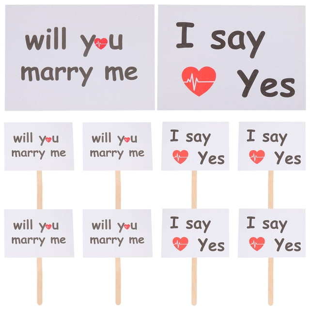 10 Pairs of Wedding Engagement Photo Props Wedding Party Props Wedding Photo Props