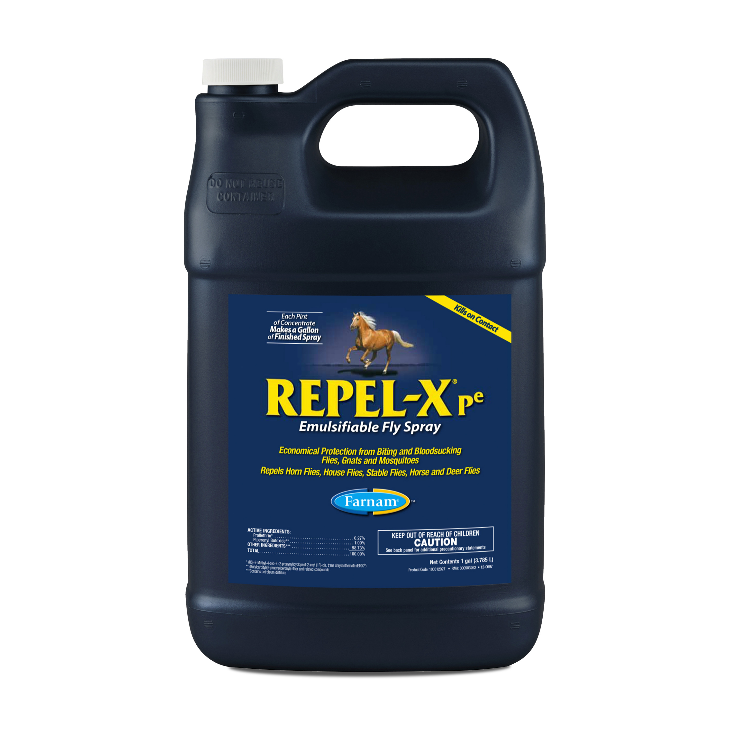 Farnam RepelX pe Concentrated Fly Spray for Horses, Just Add Water 1