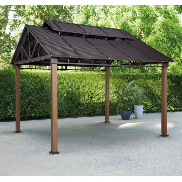 HOMETRENDS 11 ft. x 12.5 ft. Hardtop Gazebo