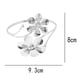 thumbnail image 2 of Brazalete ajustable de la pulsera del brazalete de la pulsera del brazalete de la joyería del brazo superior, brazalete de la pulsera del brazalete de la flor del metal, 2 of 5