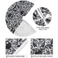 thumbnail image 3 of GZHJMY Halloween Tree Skirt Skull Bat Xmas Tree Base Cover Mat Holiday Party Home Decor 35.4", 3 of 5