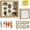 Natural, variant on DIY Mini Museum Silhouette Box – Custom Memory Shadow Box Frame Kit with Miniature Figurines & Gold Frames, Personalized Photo Display, Unique DIY Gift for Anniversaries, Weddings, Travel Memories