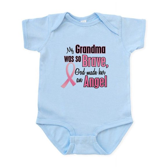 CafePress - Angel 1 (Grandma BC) Infant Bodysuit - Baby Light Bodysuit, Size Newborn - 24 Months