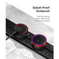 thumbnail image 3 of Mistaha Innovative Power Track System for Cable Management - Wall-Mounted Electrical Slide Rail for Kitchen Home Office - Wireless Outlet Slide Rail (Socket not Included) 40CM Grey, 3 of 7