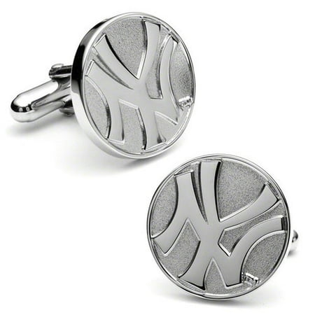Cufflinks, Inc. PD-NYSE-SL Silver Edition Yankees Cufflinks