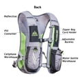 thumbnail image 3 of AONIJIE Mochila con chaleco de hidratación para correr para mujeres y hombres Mochila ligera para trail running 5.5L Gris, 3 of 5
