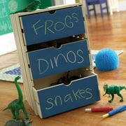 Wallies Peel & Stick Blue Chalkboard, 2 sheets, 9" x 12"