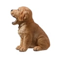 thumbnail image 2 of Hi-Line Gifts Yawning Golden Retriever Outdoor Garden Statue - 6.5", 2 of 5