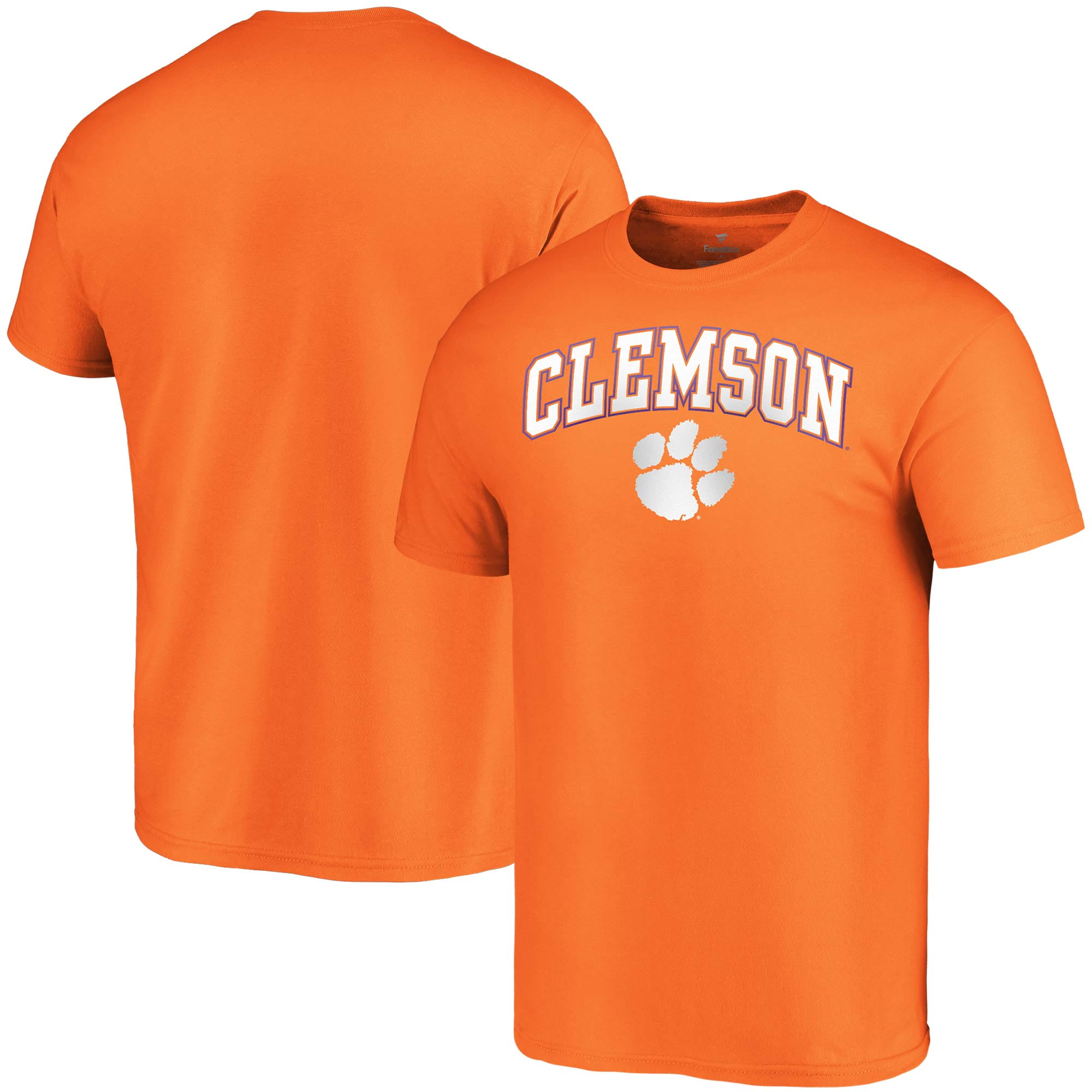 Men's Fanatics Branded Orange Clemson Tigers Campus T-Shirt