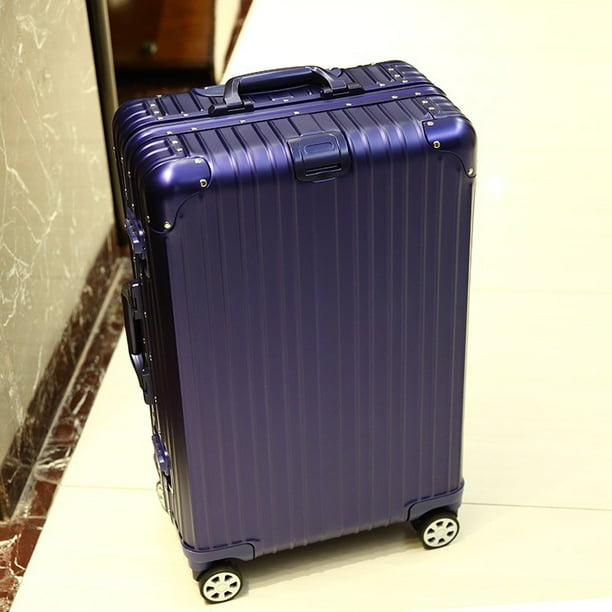 KLQDZMS equipaje para hombre 20 "24" 26 "28 pulgadas cubierta de carrito de aleación de aluminio y magnesio caja de embarque de negocios maleta de cabina para mujer