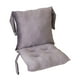 thumbnail image 5 of Cojín para silla, cómodo y ligero, con respaldo, para decoración Gris, 5 of 9