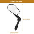 thumbnail image 6 of 1 Pair of Safe Bike Rearview Mirrors Handlebar Rearview Reflector Mirrors, 6 of 6