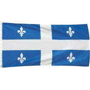 27" x 54" Duraknit Quebec Provincial Flag