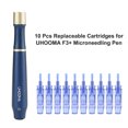 thumbnail image 4 of Agujas de repuesto UHOOMA para pluma de microagujas F3+, 10 unidades, tipo 3, conexión azul, múltiples opciones de pines., 4 of 6
