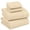 Beige, variant on RUVANTI 100% Organic Cotton Sheets - Full Size bed sheet - 4 Piece Percale Weave Bedding, Crisp, Cooling & Breathable, Soft & Durable, 16" Deep Pocket, Hotel Quality Sábanas - Pastel Print