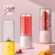 thumbnail image 1 of Mini licuadora Apmemiss para batidos y smoothies. Licuadoras portátiles en liquidación. Licuadoras para batidos y licuados. Exprimidor de frutas recargable por USB con 6 cuchillas. Licuadoras de mano, 1 of 8