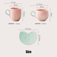 thumbnail image 4 of XTMPMY Mejora tu rutina matutina con este sofisticado y exquisito juego de tazas de café, la opción perfecta para añadir un toque de elegancia a tu día. Regálate un momento de tranquilidad., 4 of 7