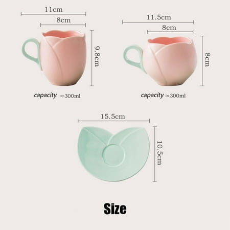 

SHZNSJWDKJ Sophisticated Set of Exquisite Ceramic Coffee Mugs - Perfect for Your Moment of Tranquility! Indulge in Luxury Sipping from This Chic and Timeless Creation Crafted to Perfecti