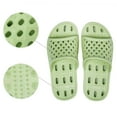 thumbnail image 2 of Shower Sandals Women Men Quick Drying Bath Slippers Non Slip Dorm Shoes Green, Size 11, 2 of 7