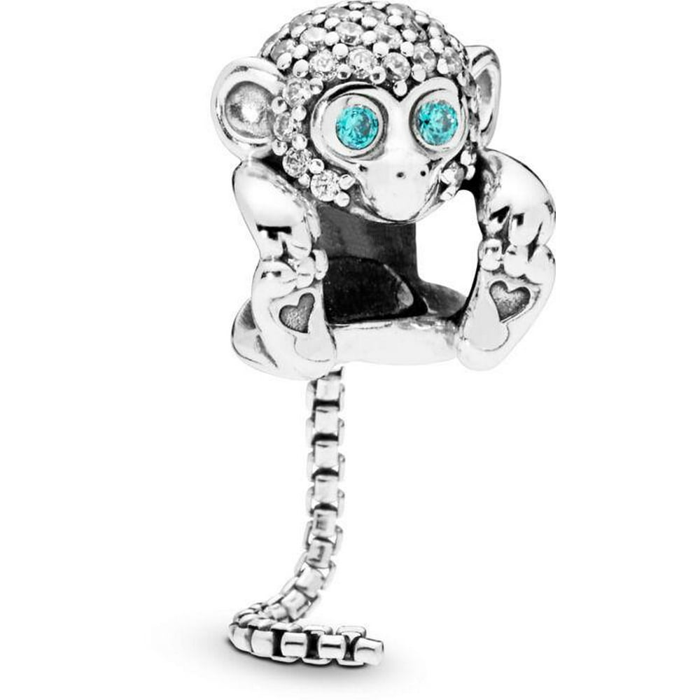 PANDORA PANDORA Sparkling Monkey Charm