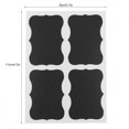 thumbnail image 3 of Chalkboard Labels, 80pcs PVC Tags Sticker Easy Identification Containers Stickers 80 Pcs Reusable Flowerpot Markers For Canister Jars Storage Bins Glass Canisters Bottles Pantry, 3 of 8