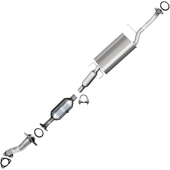 Stainless Steel - EPA Approved Catalytic, Front Pipe, Muffler Exhaust System Kit Fits Ford Escape and Mazda Tribute 2009-2012 2.5L - Vin (7)