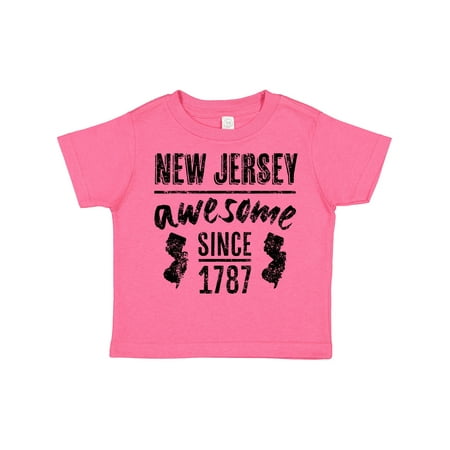 

Inktastic New Jersey Awesome Since 1787 Gift Toddler Boy or Toddler Girl T-Shirt