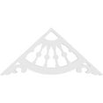 thumbnail image 4 of Ekena Millwork 48"W x 22"H x 1"P (11/12) Pitch Wagon Wheel Architectural Grade PVC Gable Pediment, 4 of 5