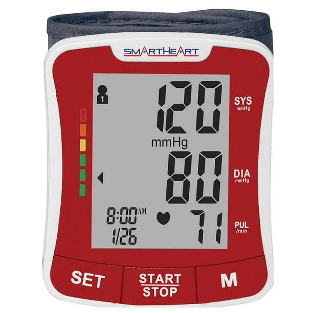 Veridian 01518 SmartHeart Digital Wrist Blood Pressure Monitor