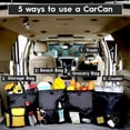 thumbnail image 4 of Upgrade Car Seat Organizer Backseat with Storage Pockets, Multipurpose Car Organizer Hanging Can, Car Trash Bag Vehicle Garbage Can Chair Back Hanging Storage Box Storage Bag Clearance, 4 of 7
