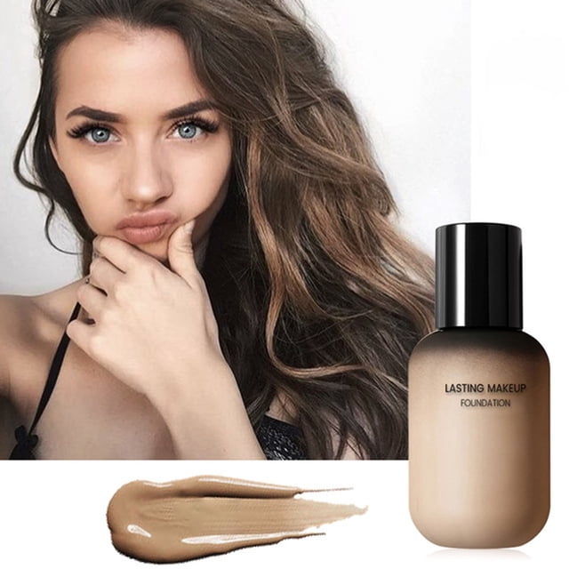 SIfdSeng 40Ml Brighten Highlighting Oil Control Concealer Facial Concealer Color Changing Foundation Foundation Colour Changing