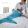 thumbnail image 2 of Sirena | Manta Sirena | Sirena - Azul Lago 140x70 cm, 2 of 3
