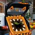 thumbnail image 4 of Halloween Trunk or Treat Car Decorations Kit, Halloween Scary Monster Face Decor for Car SUV, Outdoor Car Archway Home Party Outdoor Supplies, 4 of 5