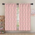 thumbnail image 5 of Blackout Kids Curtains,Pink Cow Pattern Childrens Insulated Curtains Set Of 2,Bedroom Essentials,Toddler Room Decor 52x63in(132x160cm), 5 of 5