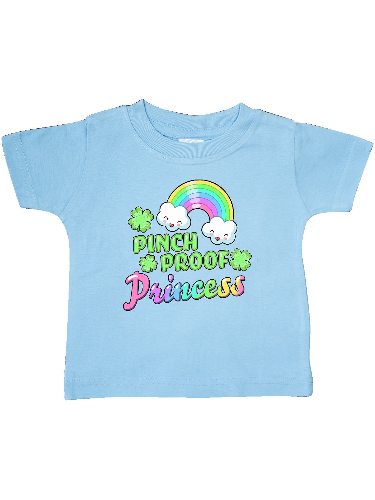 inktastic St Patricks Day Pinch Proof Princess Toddler Long Sleeve T-Shirt