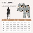 thumbnail image 6 of Junzan Funny Beagle Active Dog Print Womens Pajama Sets,Long Sleeve Button Down For Women Pjs 2 Piece, 6 of 9