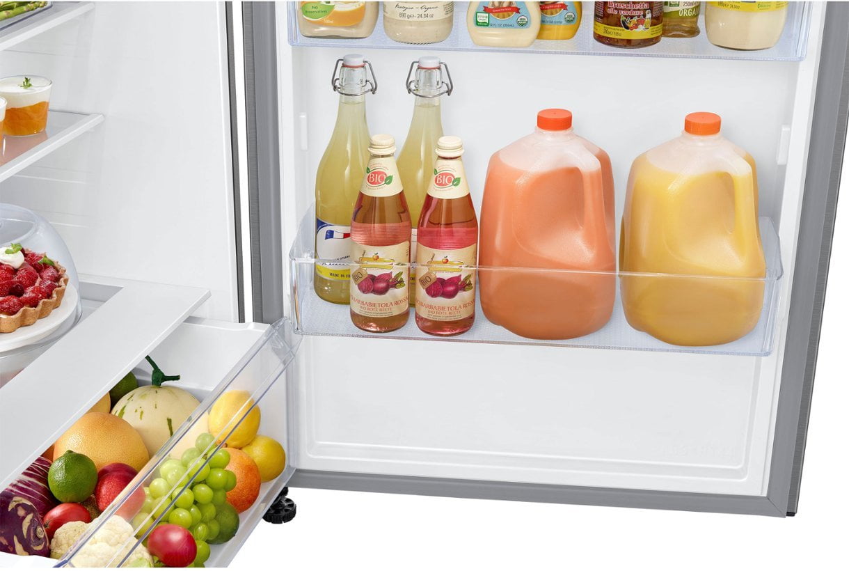Samsung RT16A6105SR/AA 15.6 cubic feet Top-Mount Freezer Refrigerator with All-Around Cooling- NEW