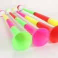 thumbnail image 2 of Miangastore Football Game Cheering Prop Trumpet Assorted Color 2Pcs 11.8X4.7X4.7In, 2 of 9