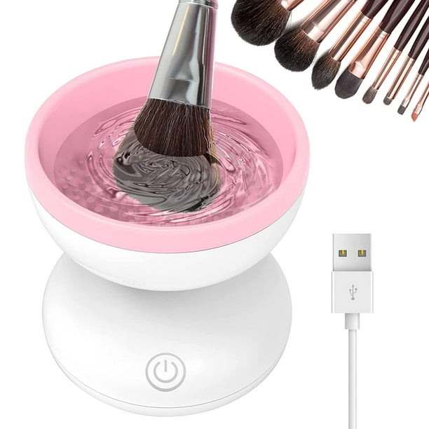 Electric Makeup Brush Cleaner,Portable Automatic USB Cosmetic Brush