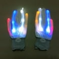 thumbnail image 5 of Guantes de colores LED Luces de dedo Fiesta Rave Guante intermitente_ kaili Sencillez, 5 of 5