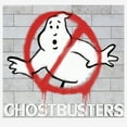 thumbnail image 2 of Women's Ghostbusters Brick Spray Logo Graphic Tee White Small, 2 of 4