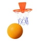 thumbnail image 4 of Balón de baloncesto silencioso con aro para entrenamiento en interiores, fácil de agarrar, espuma suave y flexible. naranja talla 7, 4 of 9