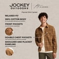 thumbnail image 3 of Jockey Outdoors Men's Flannel Shirt Jacket, 3 of 9