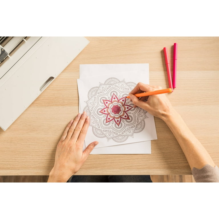 Cricut Infusible Ink Coloring with Pens - Make a Mandala Totebag! 