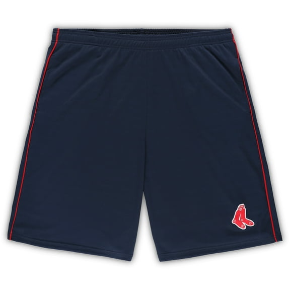 Men's Profile-Navy Boston Red Sox Big & Tall Mesh Shorts