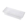 thumbnail image 1 of Food Fresh Box Rectangle Fruit Meat Storage Transparent Kitchen Clear Case for Freezer, 1 of 8