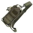 thumbnail image 3 of Sling Backpack, Waterproof Sling Bag Multifunction Nylon Waterproof Fabric  For Travel Army Green, 3 of 8